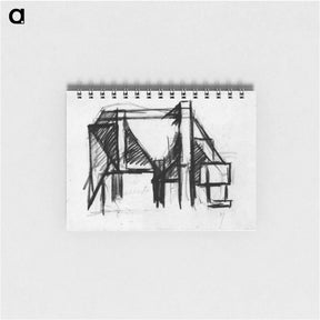 アートメモ帳-Composition (The Cow) - テオ ファン ドゥースブルフ Memo.