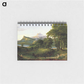 アートメモ帳-The Course of Empire: The Arcadian (Pastoral) State - トーマス コール Memo.