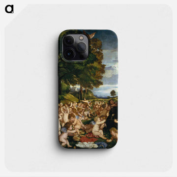 The Worship of Venus - ティツィアーノ ヴェチェッリオ Phone Case.