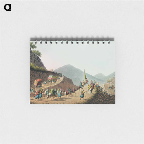 Road over the Balkan Mountain from Views in the Ottoman Dominions, in Europe, in Asia, and some of the Mediterranean islands - オスマン帝国領内の景色 Memo.