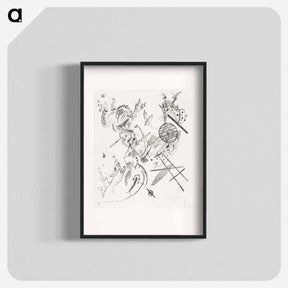 アートポスター-Kleine Welten XII (Small Worlds XII) - ワシリー カンディンスキー Poster.