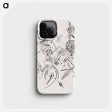 Kleine Welten XII (Small Worlds XII) - ワシリー カンディンスキー Phone Case.