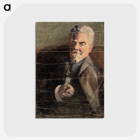 アートポストカード-Bildnis Leopold Czhiaczek
 - ウィーン博物館 Postcard.