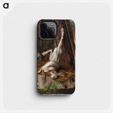 Shot hare and hunting equipment - ヴィルヘルム フォン ライト Phone Case.