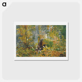 アートポストカード-On the Trail - ウィンスロー ホーマー Postcard.