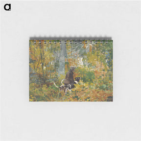 アートメモ帳-On the Trail - ウィンスロー ホーマー Memo.