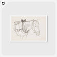 アートポストカード-(unknown)part of a sketchbook - アルバート エーデルフェルト Postcard.
