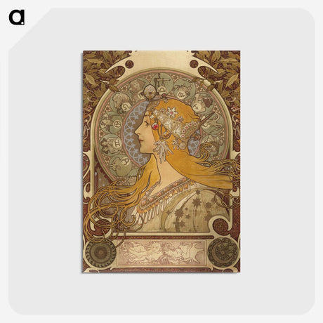 1-52_Alphonse-Mucha_postcard