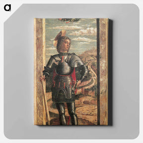 アートパネル-St. George - アンドレア マンテーニャ Canvas.