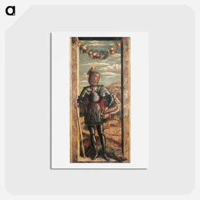 アートポストカード-St. George - アンドレア マンテーニャ Postcard.