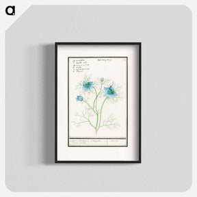 アートポスター-Damsel-in-the-green - アンセルムス ボエティウス デ ブート Poster.