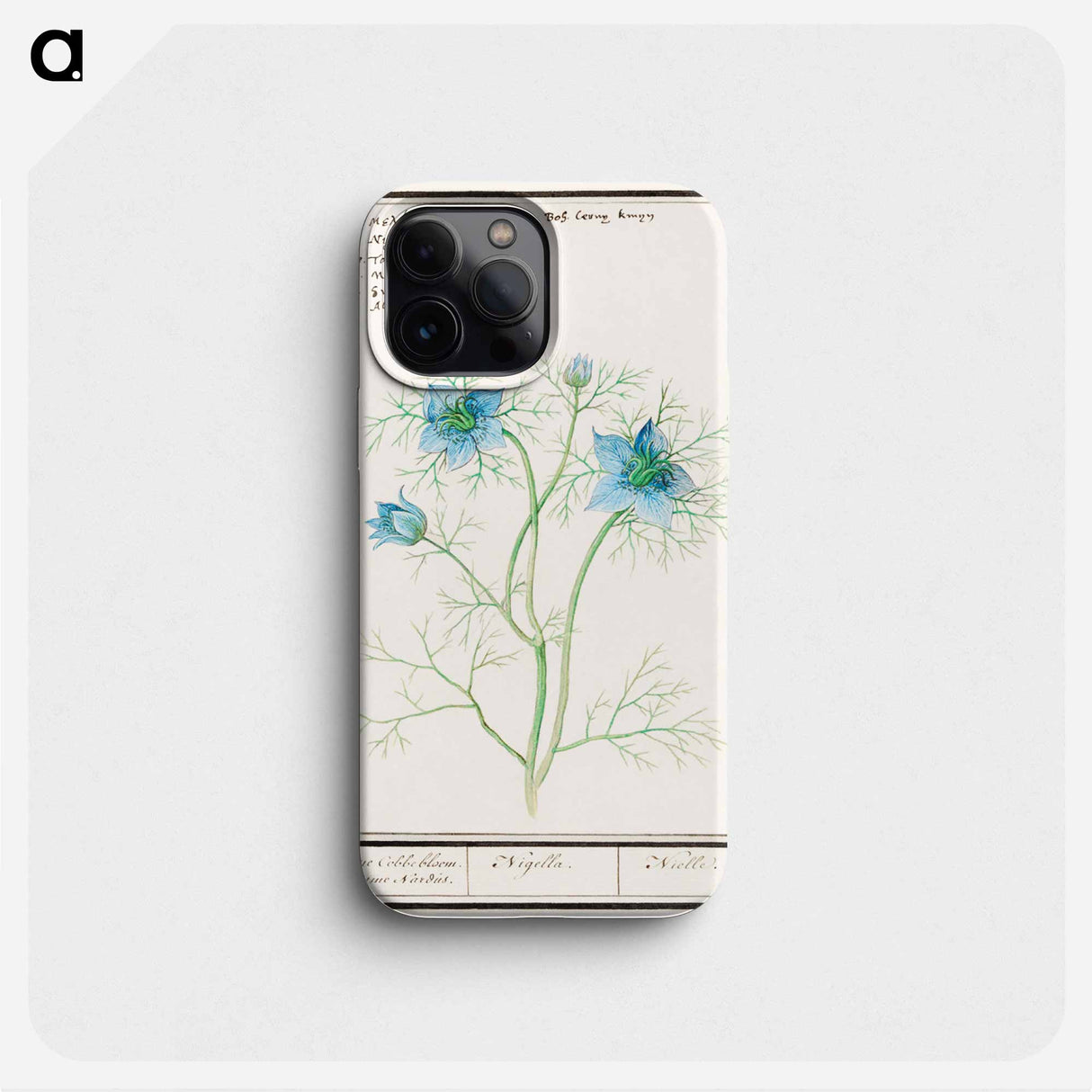 Damsel-in-the-green - アンセルムス ボエティウス デ ブート Phone Case.