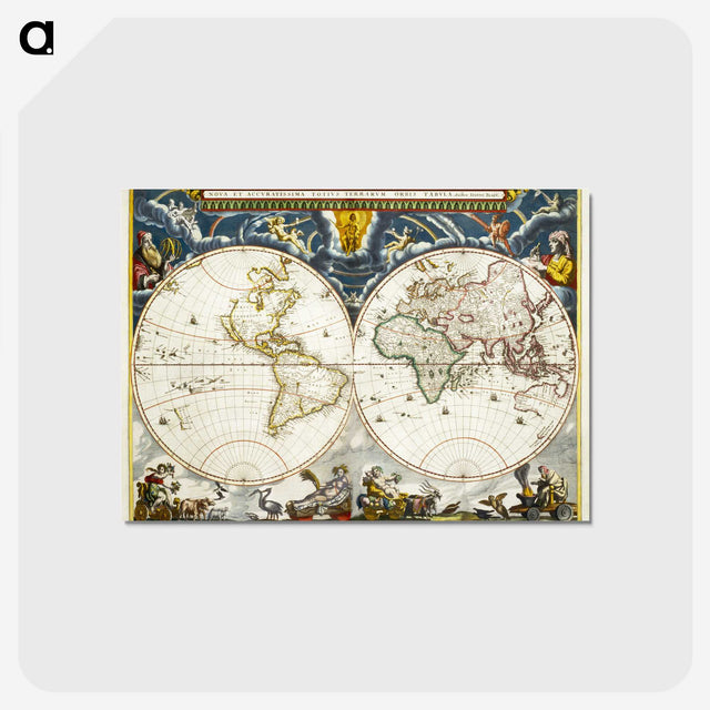 1-52_Antique-Maps_postcard
