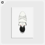 アートポストカード-Fashion Plate
 - シャルル マルタン Postcard.