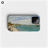 Regatta at Sainte-Adresse - Claude Monet Phone Case.