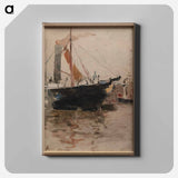 アートパネル-Harbor Scene
 - ダラス美術館 Canvas.