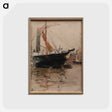 アートポストカード-Harbor Scene
 - ダラス美術館 Postcard.