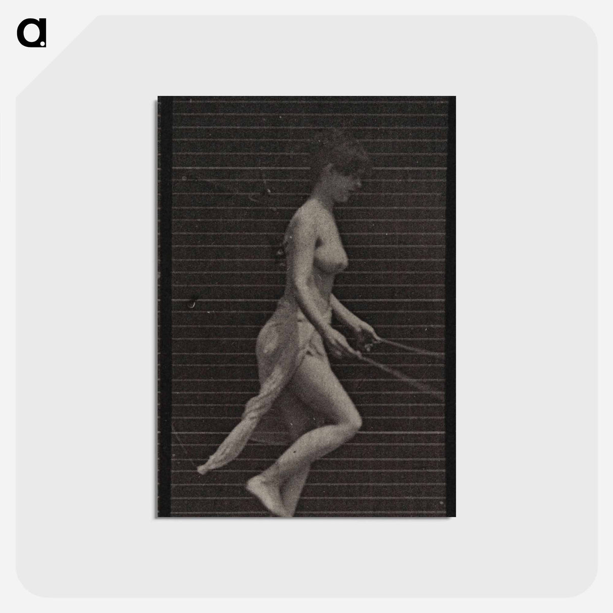 アートポストカード-Skipping Woman
 - エドワード マイブリッジ Postcard.