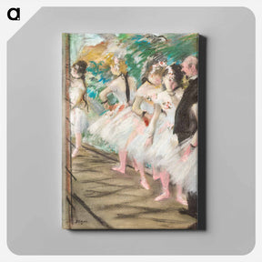 アートパネル-The Ballet - エドガー ドガ Canvas.