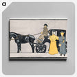 アートパネル-Horse carriage - エドワード ペンフィールド Canvas.