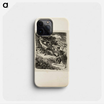 イエロー - ウジェーヌ ドラクロワ Phone Case.
