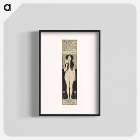 アートポスター-Nuda Veritas - グスタフ クリムト Poster.