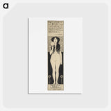 アートポストカード-Nuda Veritas - グスタフ クリムト Postcard.