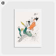 アートポストカード-La vache enragée - アンリ ド トゥールーズ ロートレック Postcard.
