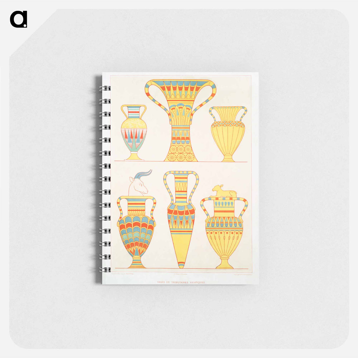 アートメモ帳-Asian Tributary Vases
 - エジプト美術史 Memo.