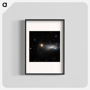 アートポスター-NGC 7250: Starburst Galaxy
 - ハッブル画像 Poster.