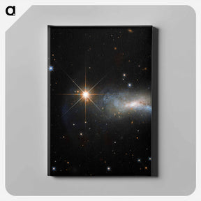 アートパネル-NGC 7250: Starburst Galaxy
 - ハッブル画像 Canvas.