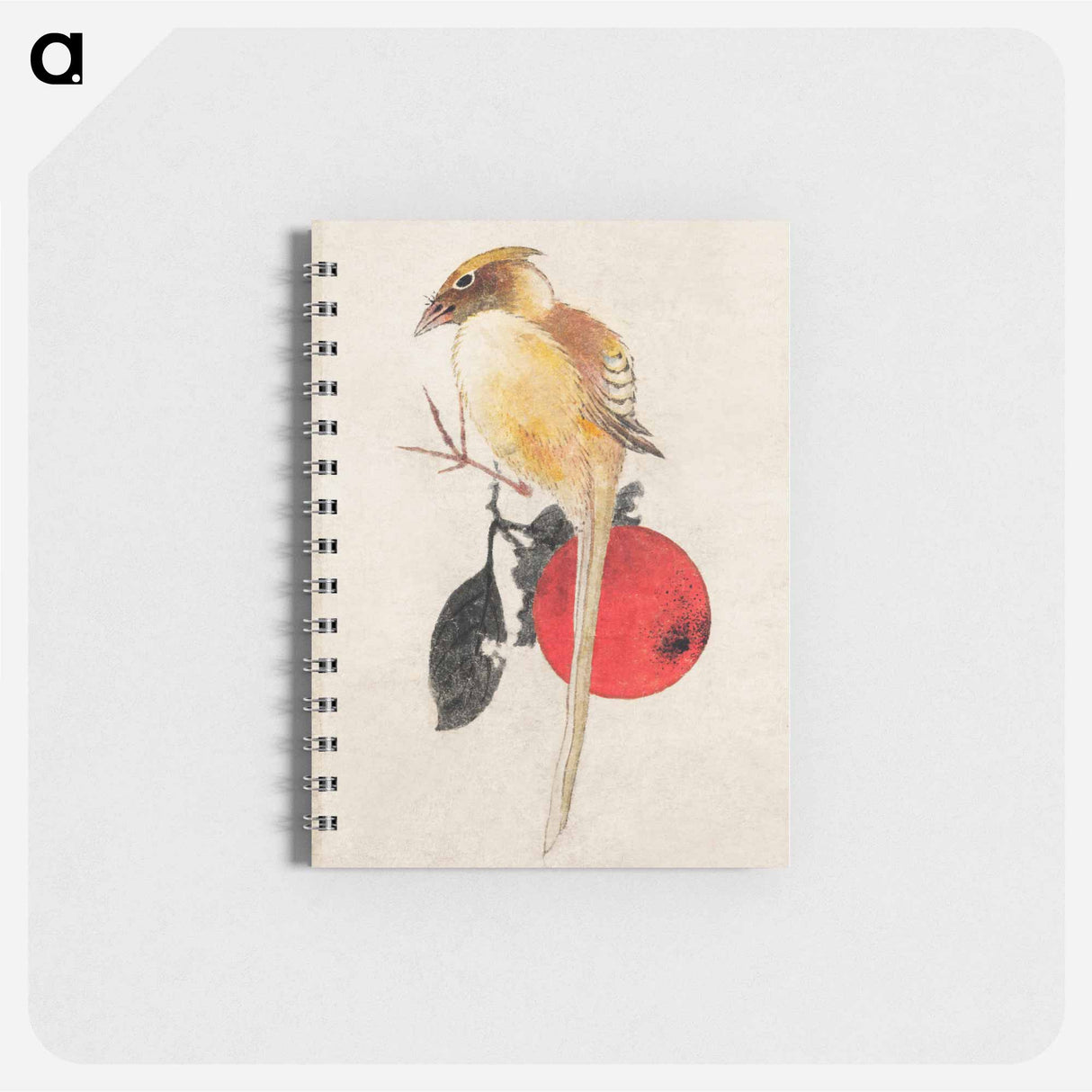 Katsushika Hokusai's bird - 葛飾 北斎 Memo.