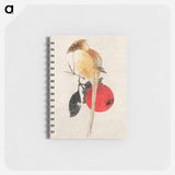 Katsushika Hokusai's bird - 葛飾 北斎 Memo.