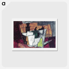 アートポストカード-Still Life - ルイ マルクーシ Postcard.