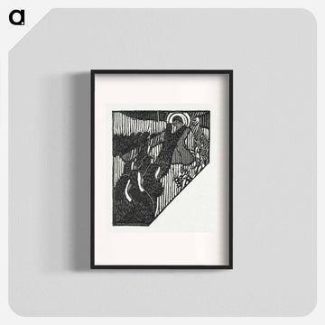 Crucifixion of Christ and Nuns - Maurice Denis Poster.