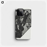 Crucifixion of Christ and Nuns - モーリス ドニ Phone Case.