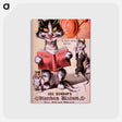 アートポストカード-Feline Antics with Dunbar's Diarrhoea Mixture
 - 国立医学図書館 Postcard.