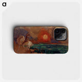 Saint George and the Dragon - Odilon Redon Phone Case.