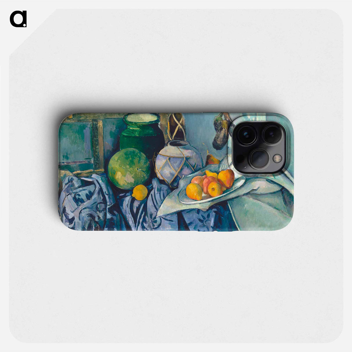 Still Life with Apples - Paul Cezanne Phone Case.