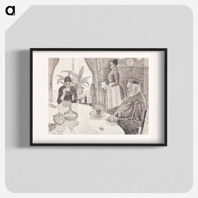 アートポスター-The Dining Room - ポール シニャック Poster.