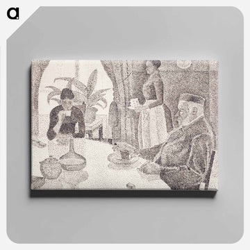 The Dining Room - ポール シニャック Canvas.