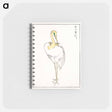 アートメモ帳-Eastern Great White Egret Illustration
 - 鳥類図鑑 Memo.