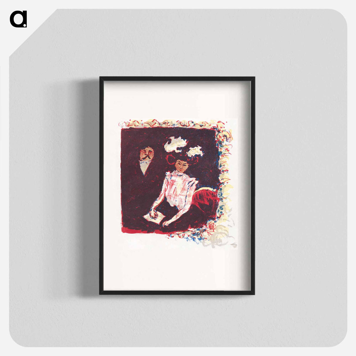 Color Lithography Frontispiece
 - ピエール ボナール Poster.