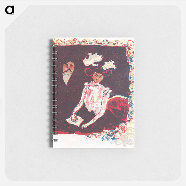 アートメモ帳-Color Lithography Frontispiece
 - ピエール ボナール Memo.