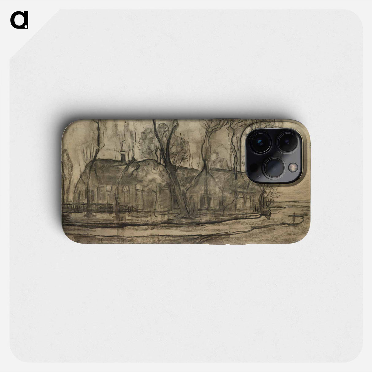 Farm Near Duivendrecht, The Sea - Piet Mondrian Phone Case.