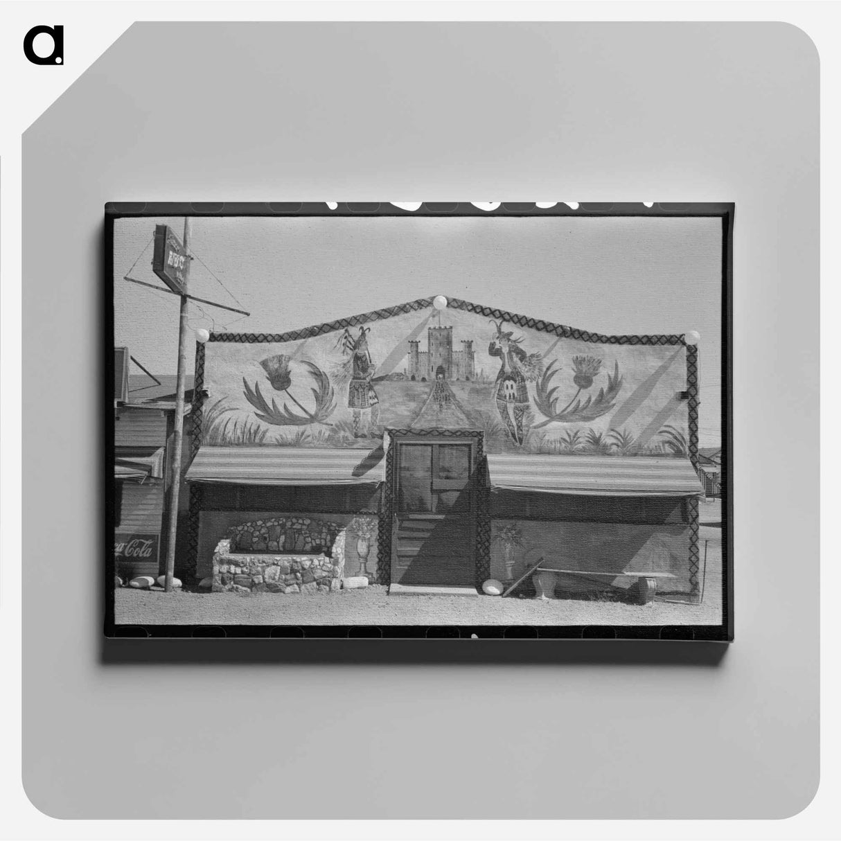 アートパネル-Silverton Cafe and Beer Parlor
 - ラッセル リー Canvas.