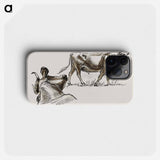 Sketches of Cattle, Irvington - Samuel Coleman Phone Case.