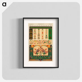 アートポスター-Nineteenth-Century Ornament
 - 装飾の文法 Poster.