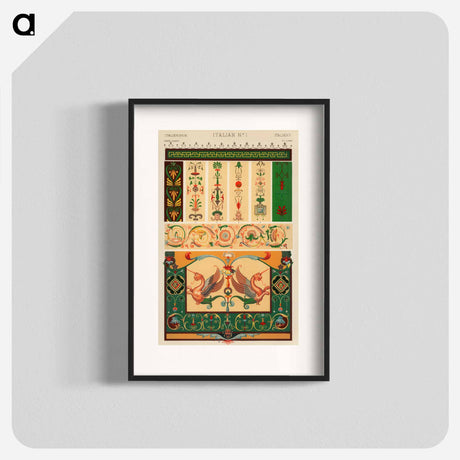 アートポスター-Nineteenth-Century Ornament
 - 装飾の文法 Poster.