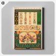 アートパネル-Nineteenth-Century Ornament
 - 装飾の文法 Canvas.